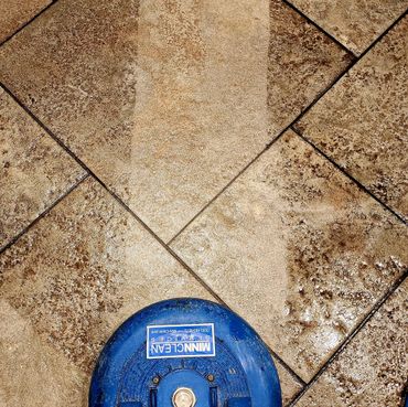 Professional cleaning work