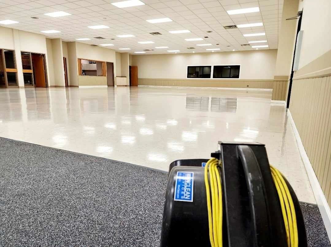 Professional cleaning work